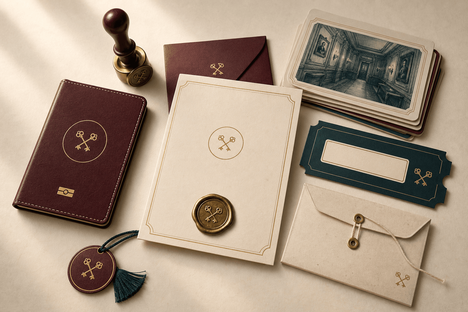 Founder invitation with digital passport, sealed card, and early-access launch items